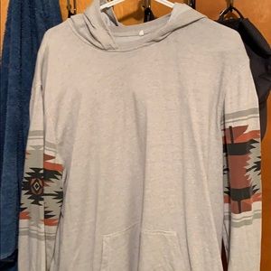 Pac Sun Lite Aztec Hoodie XL